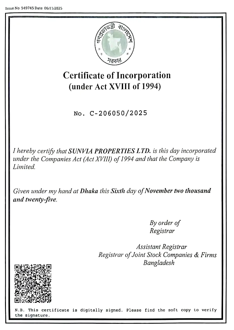 Certificate of Incorporation